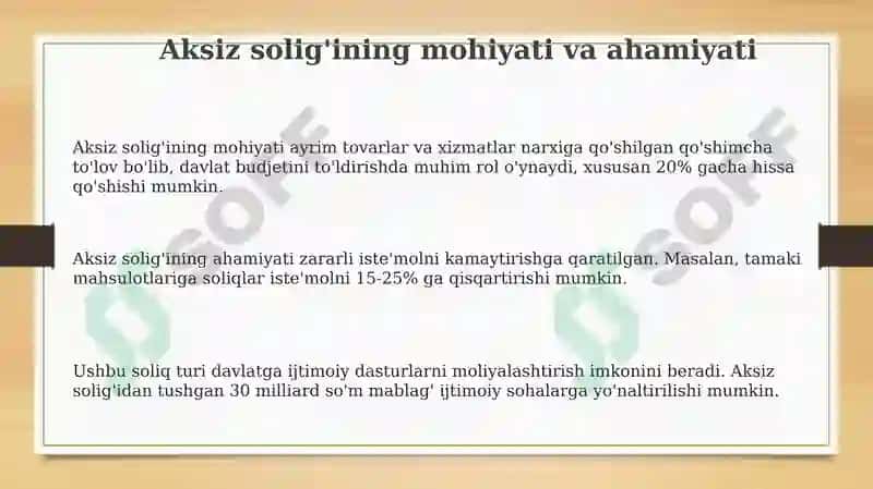 Aksiz solig'i 3
