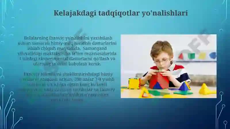 Bolalarda fazoda mo‘ljal olishni rivojlantirishning hissiy asosi 3