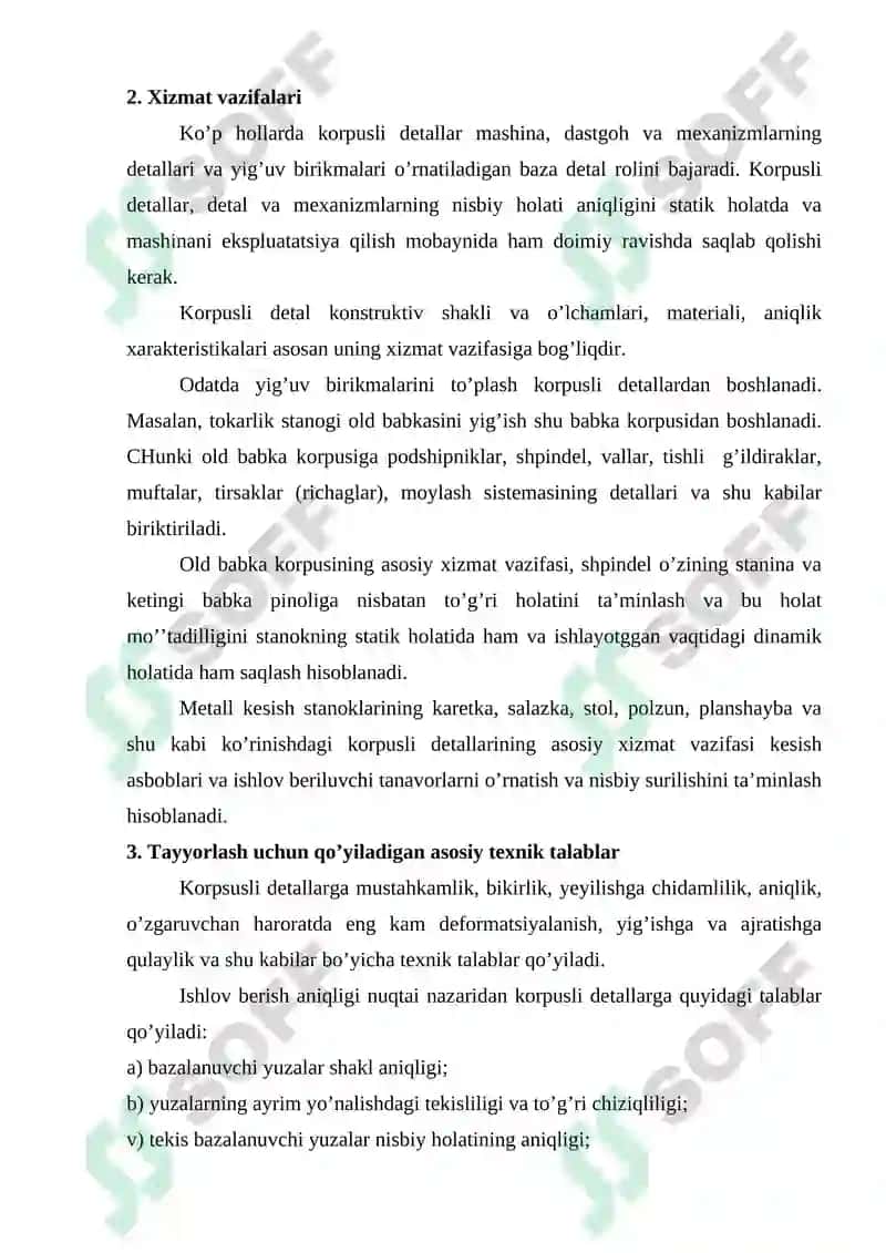 Korpusli detallarni ishlov berish texnologiyasi 3