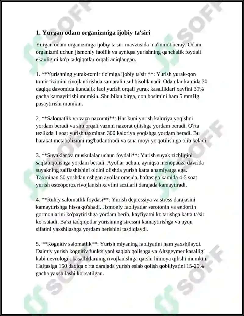 RUHNING ODAM ORGANIZMIGA SALBIY VA IJOBIY XUSUSIYATI HAQIDA MAʼLUMOT 3