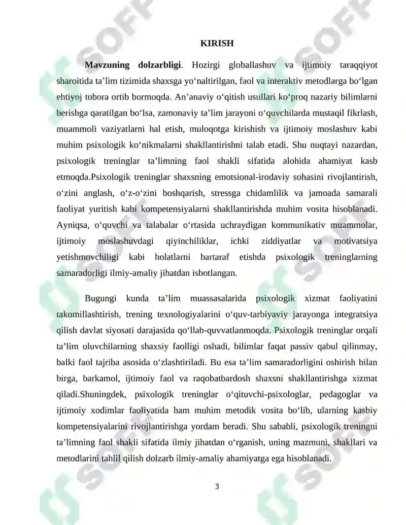 PSIXOLOGIK TRENING TA’LIMNING FAOL SHAKLI SIFATIDA 3