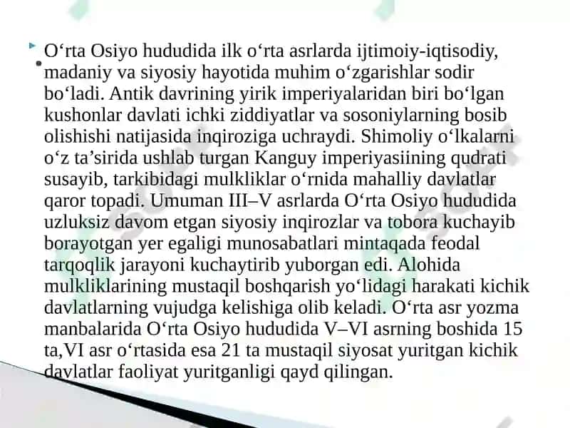CHOR RASSIYASI VA SOVET HUKUMRONLIGI DAVRIDA OʻZBEKISTONDA ARXEOLOGIYA FANI 3