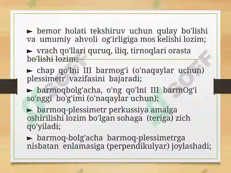Amaliy ko’nikma o’pka perkusiyasi 3