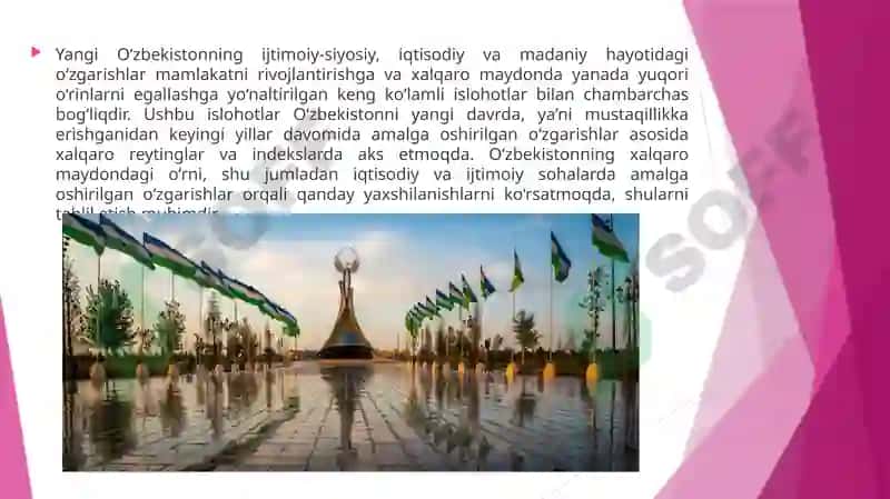 Yangi O‘zbekiston ijtimoiy-siyosiy, iqtisodiy va madaniy hayotida ro‘y berayotgan o‘zgarishlarning xalqaro reyting va indekslarda aks etishi 3