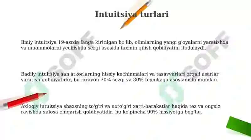 Sezgi turlari va uning qonuniyatlari 3