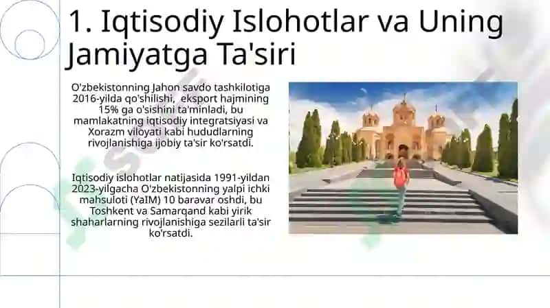 Mustaqillik yillarida Õzbekistonda ijtimoiy iqtisodiy õzgarishlar 3