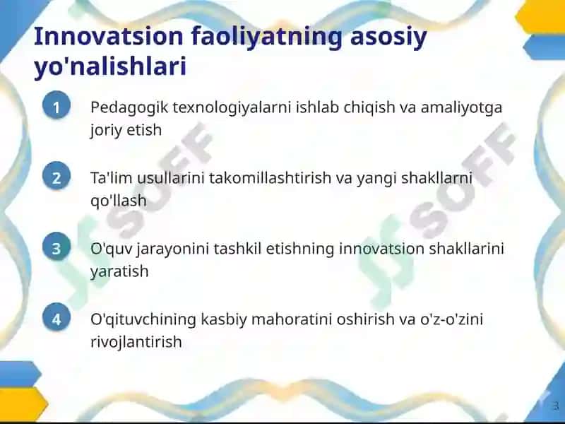 Pedagogning innovatsion faoliyati: Zamonaviy yondashuvlar 3