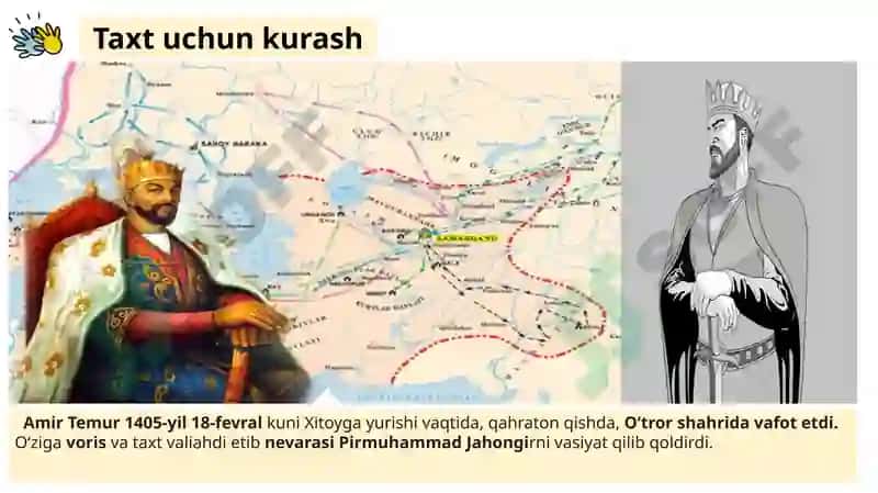 TEMURIYLAR DAVRIDA  MOVAROUNNAHR VA XUROSON 3
