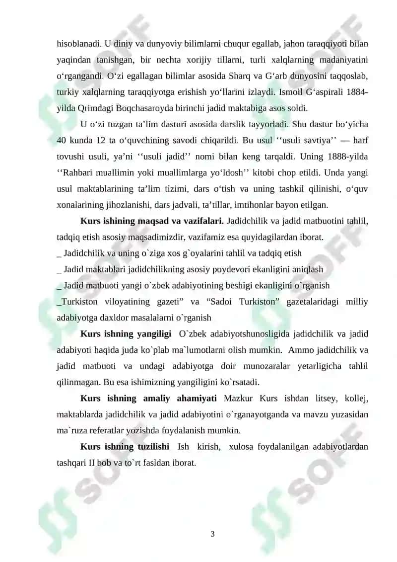 “Jadidchilik harakatining vujudga kelishidagi tarixiy shart-sharoitlar” 3