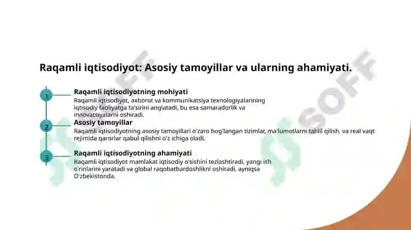 Raqamli iqtisodiyotning asosiy tamoyillari 3