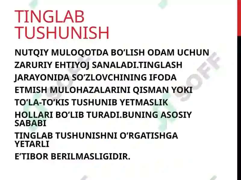 TINGLAB TUSHUNISHDAGI QIYINCHILIKLAR 3
