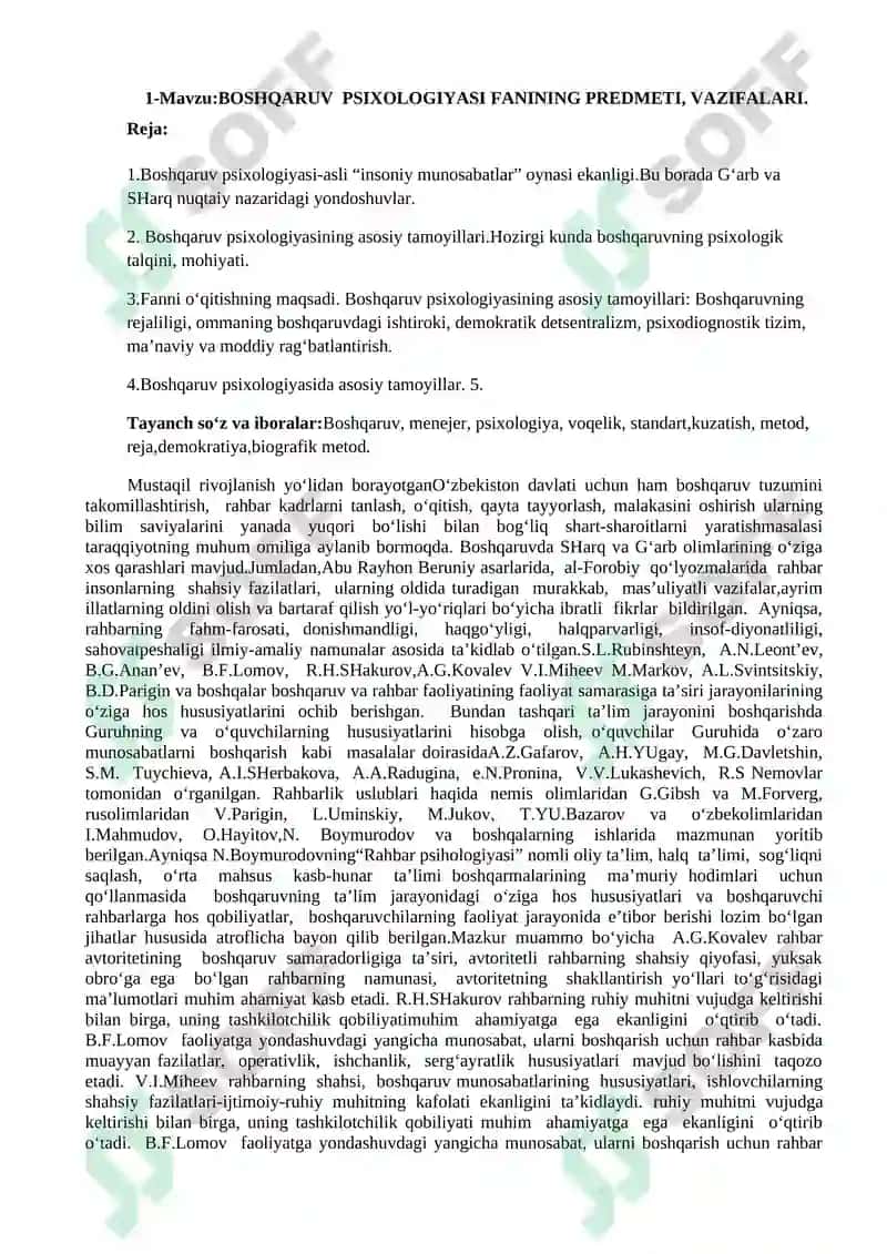BOSHQARUV PSIXOLOGIYASI 3