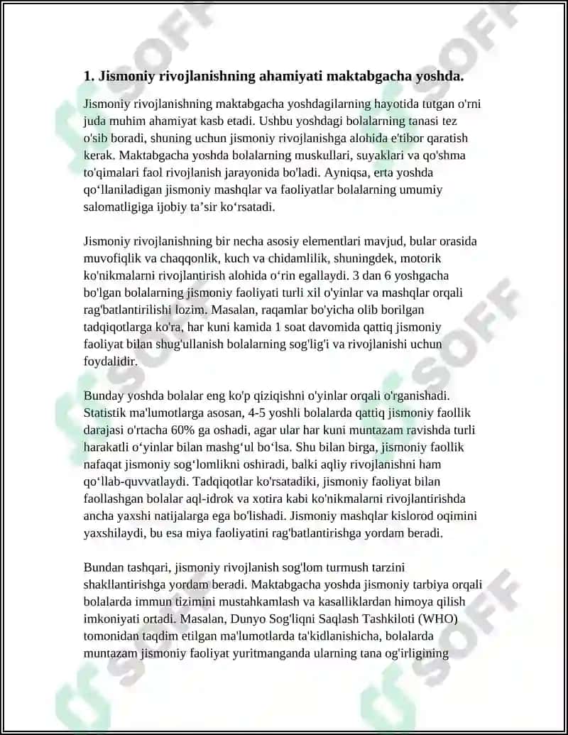 MAKTABGACHA YOSHDAGILARNING JISMONIY RIVOJLANISHI VA HARAKATLAR SIFATI 3