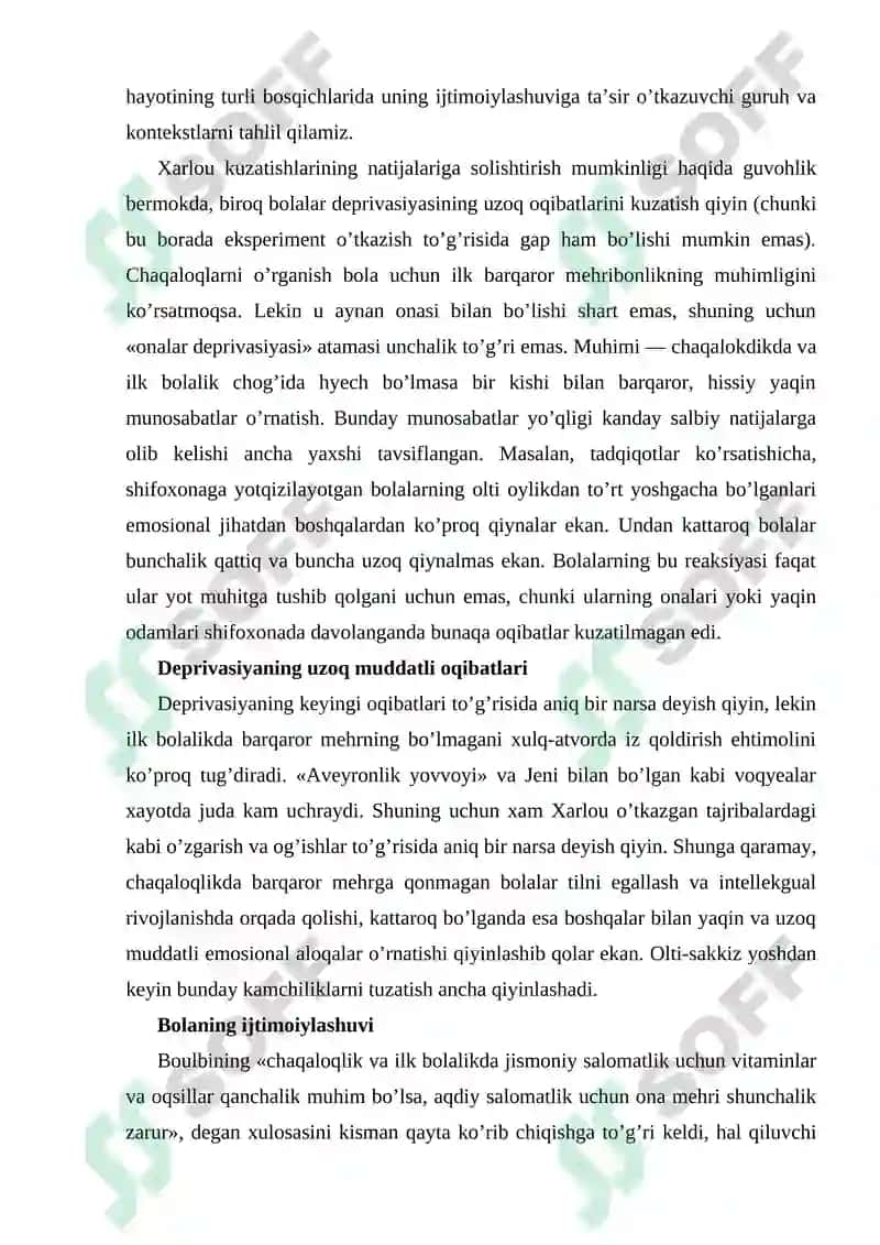 Maktabgacha yoshda ijtimoiy moslashuv mexanizmlari 3