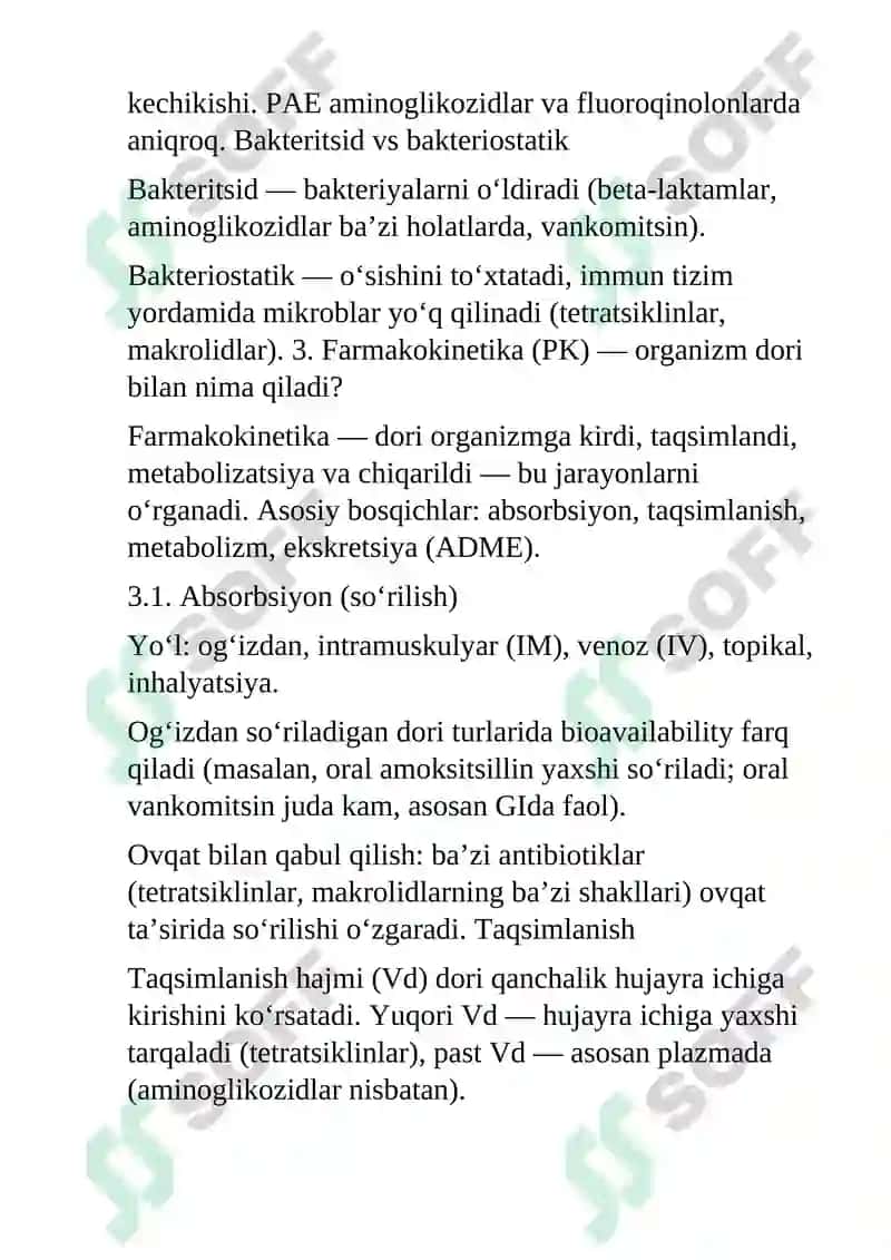 Antibiotiklar 3