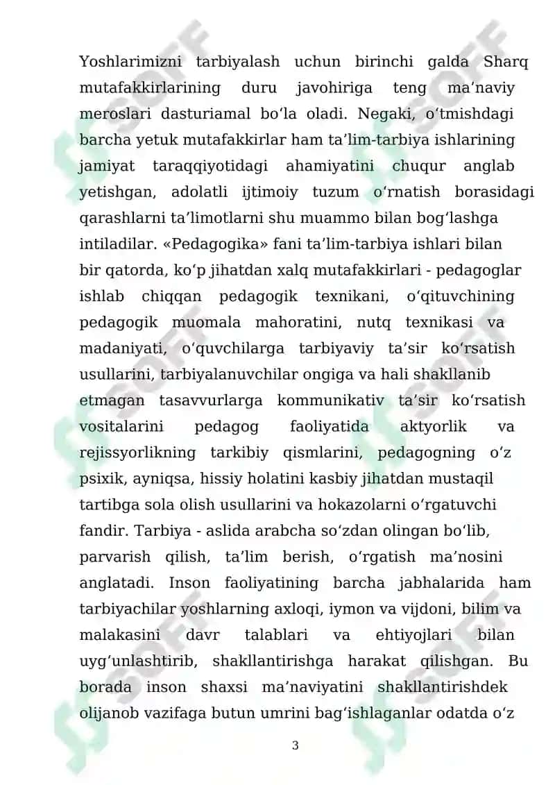 Shaxs tarbiyasida Amir Temur oʻgitlaridan faydalanish 3