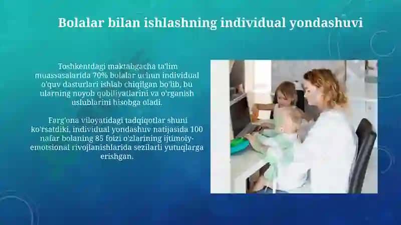 Maktabgacha taʼlim tashkilotlarida kun tartibini toʻgʻri tashkil etish orqali taʼlim tarbiya ishlari 3