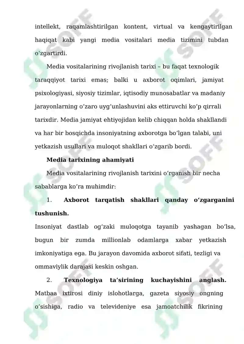 Ijtimoiy tarmoqlar zamonaviy media sifatida 3