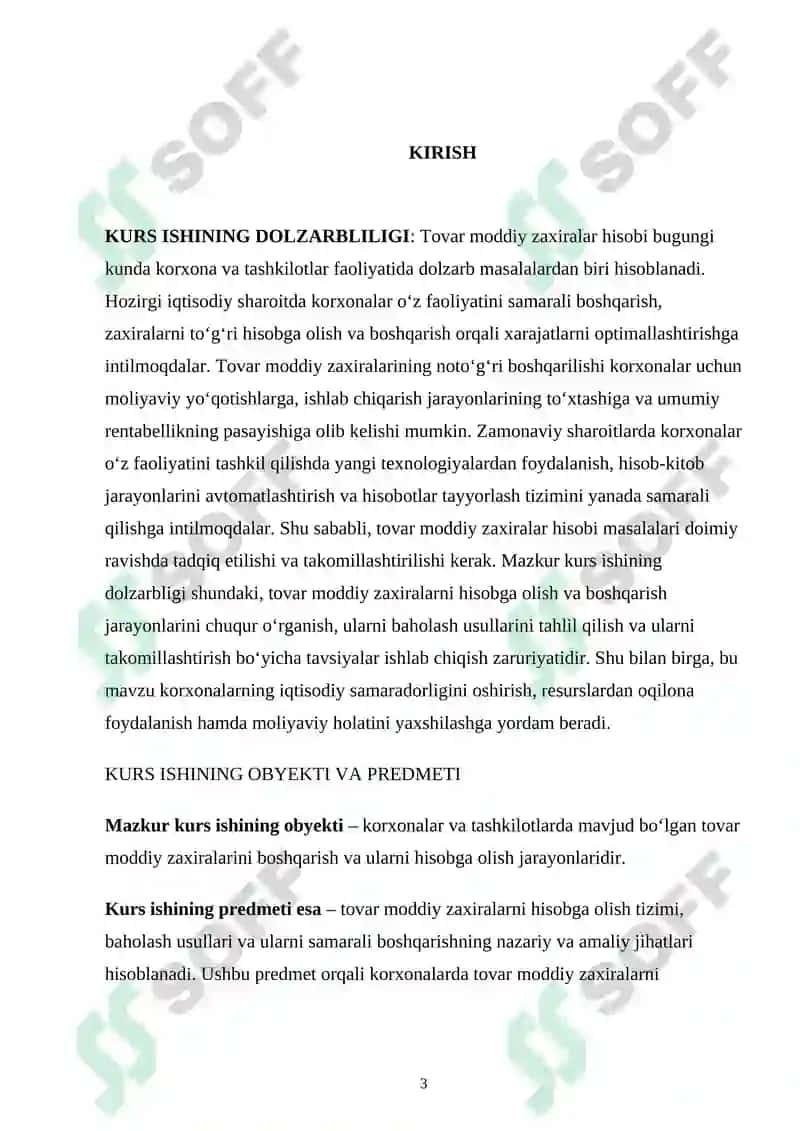TOVAR MODDIY ZAXIRALAR HISOBI 3