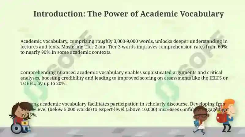 Expanding Academic Vocabulary for Listening and Speaking 3
