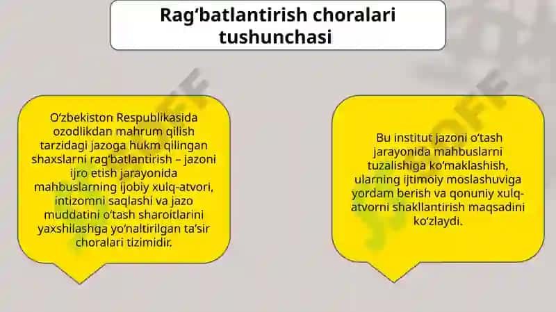 Ragʻbatlantirish va intizomiy jazo choralari 3