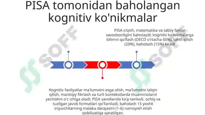 PISA xalqaro baholash dasturi va undagi aqliy faoliyat turlari 3