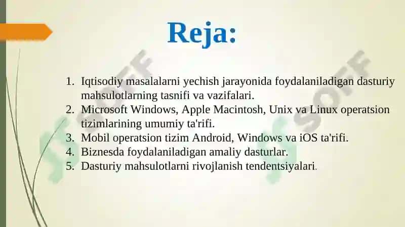 DASTURIY TA’MINOT VA UNING RIVOJLANISH TENDENSIYALARI 3