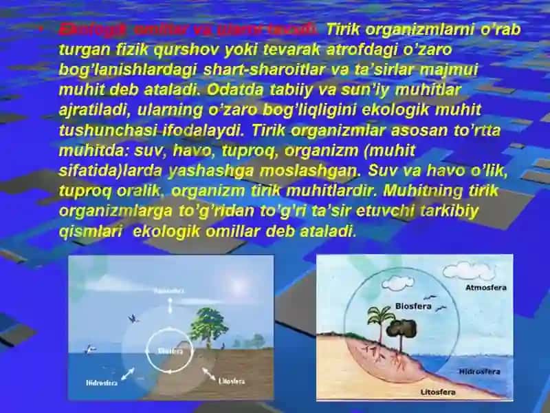 Tabiatni muhofaza qilishning ilmiy va nazariy asoslari 3