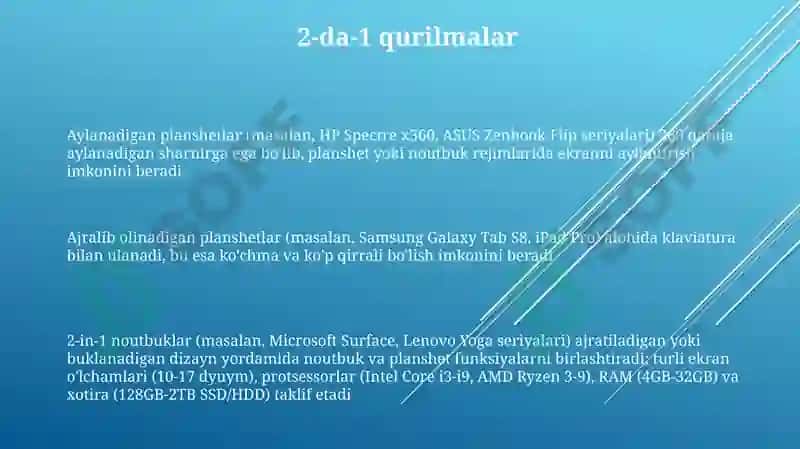 Portativ platformalar turlari 3