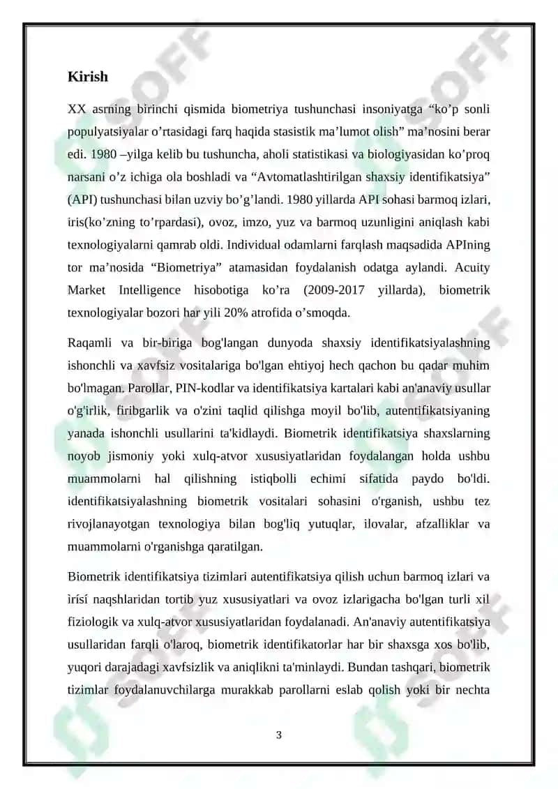 Shaxsni Identifikatsiyalashning Biometrik Vositalari 3