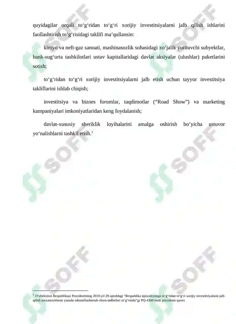 Investitsion faoliyatning samarali tashkili 3