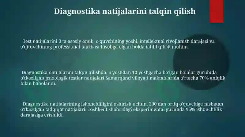 Pedagogik tashxislash fanining ilmiy tadqiqot metodlari 3