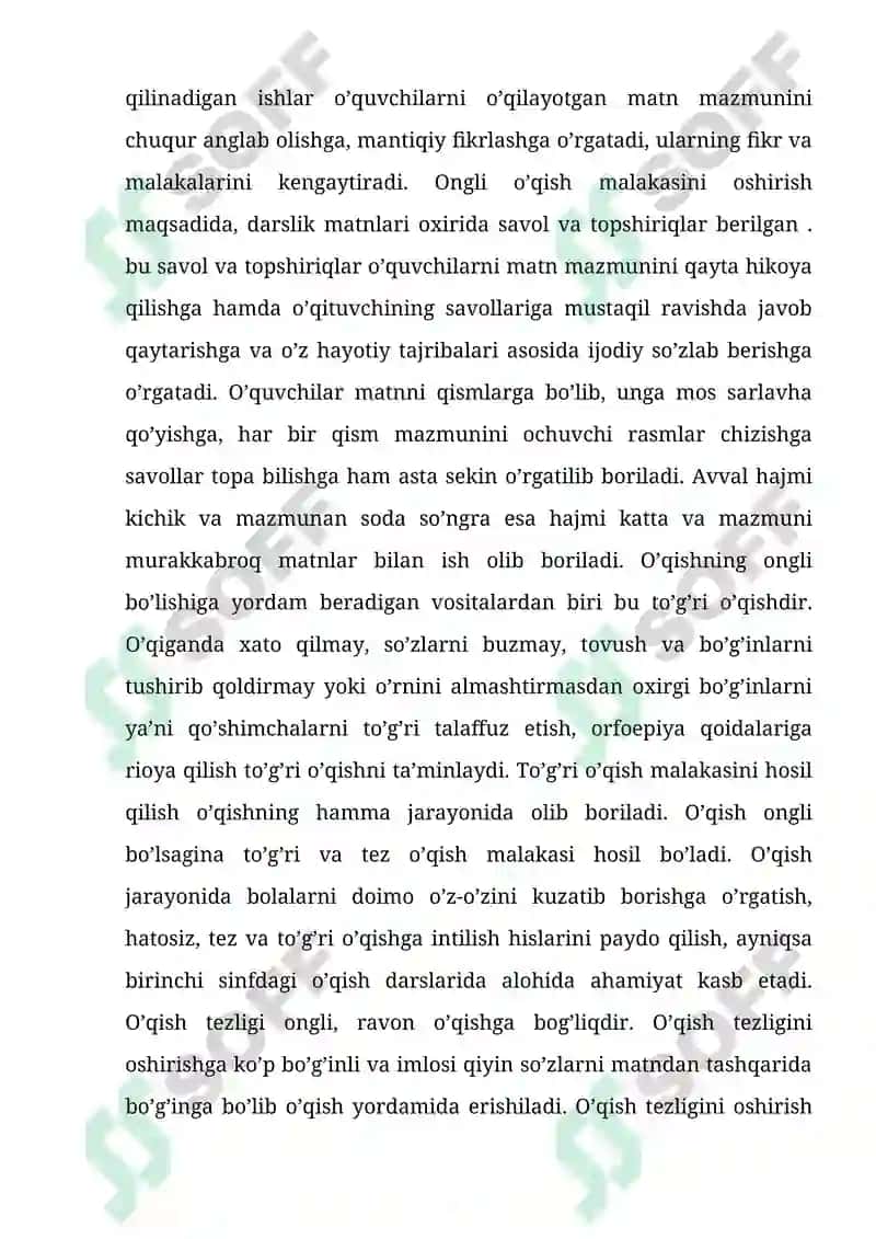O’qish va yozuvida kamchiligi bo’lgan o’quvchilarda fonematik eshituvni rivojlantirishga oid logopedik ishlar 3