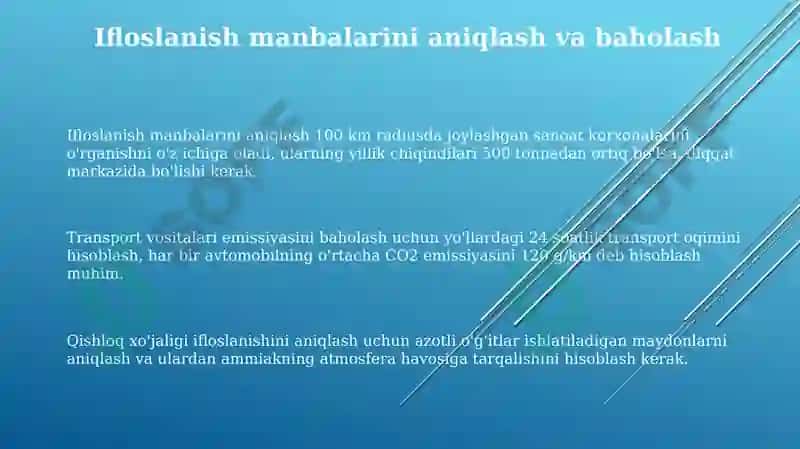 Atmosferahavosinidoimiytozasaqlashuchunnimalargaetiborberishkerak 3