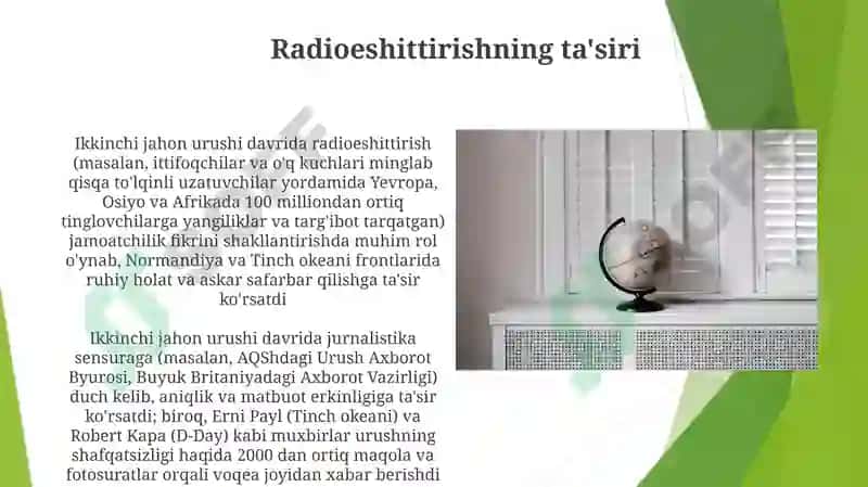Ikkinchi jahon urushi yillari publisistikasi 3