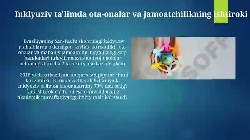 Inklyuziv Ta'limni Rivojlantirishdagi Xalqaro Tajriba 3