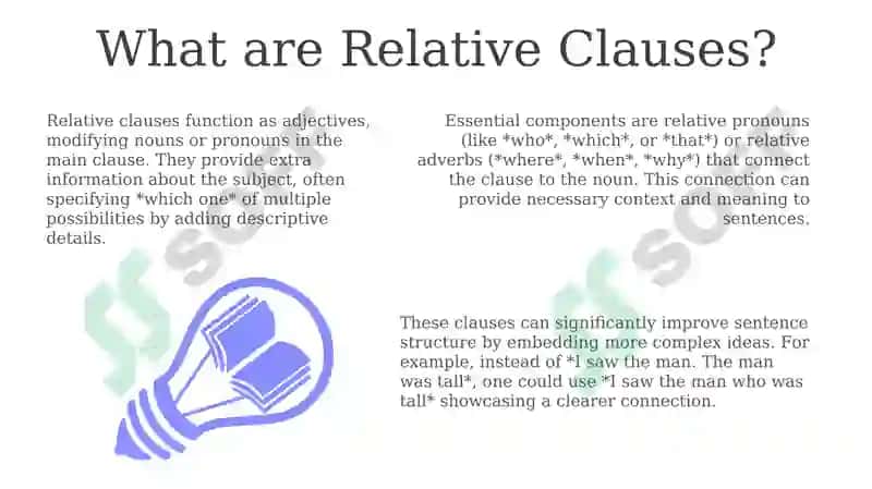 Relative clauses 3