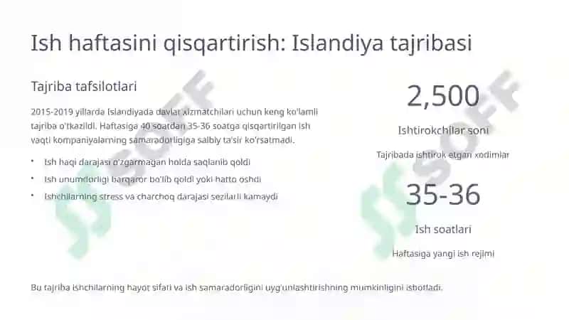 Mehnat unumdorligini oshirish bo'yicha xorij tajribasi 3
