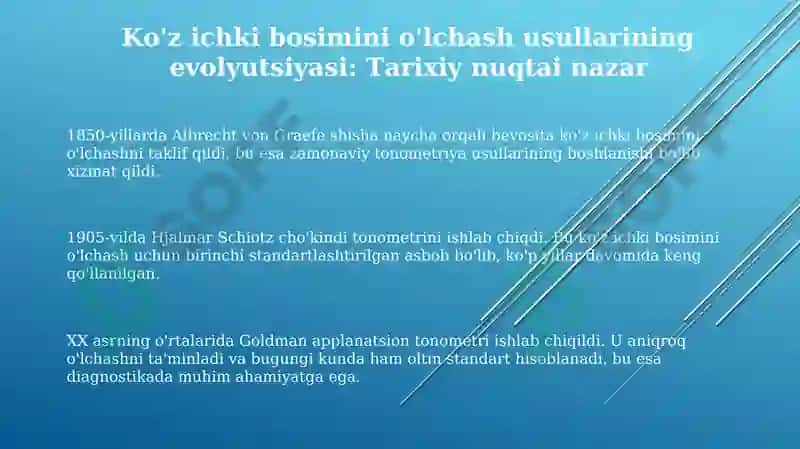Ko'z ichki bosimini baholashning innovation usullari 3