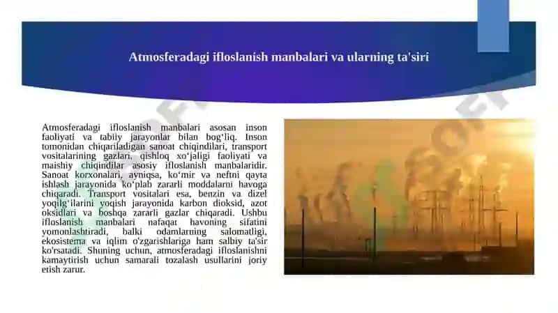 Atmosferahovosini Changvagazlardan tozalash usullari 3