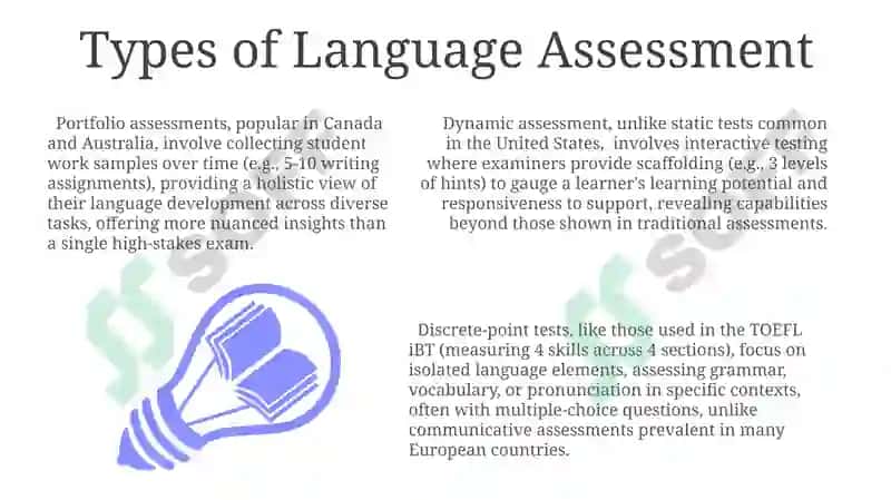 Types of Language Assessment 3