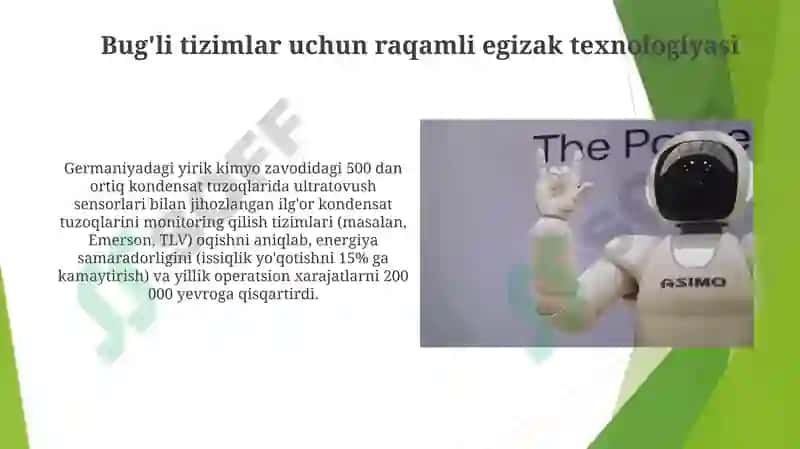 Bug'li tizimlar uchun raqamli egizak texnologiyasi 3