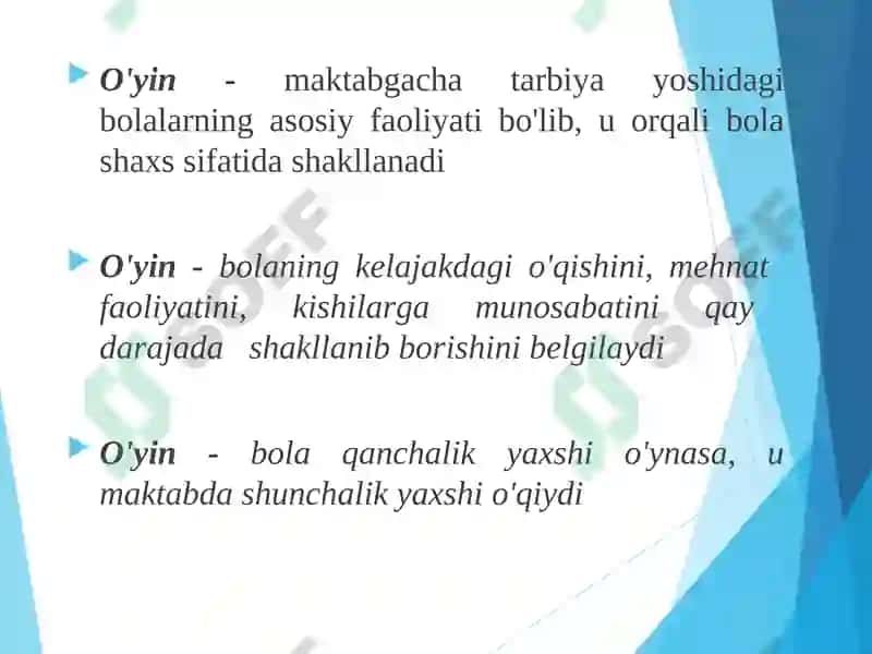 Alohida yordamga muhtoj bo'lgan bolalarni rivojlantirishda ta'limiy o'yinlardan foydalanish 3