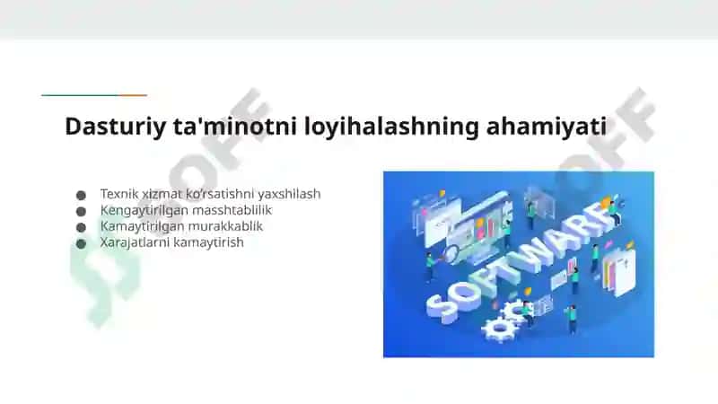 Dasturiy ta’minot qurilmasi va evolyutsiyasi 3