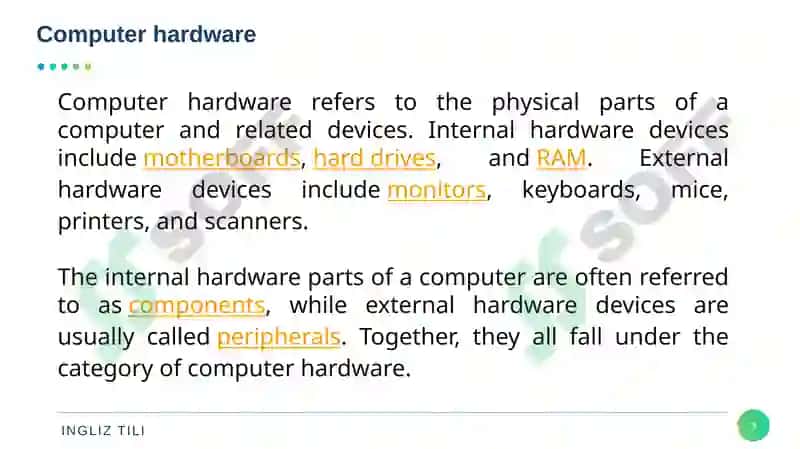 Computer Hardware 3