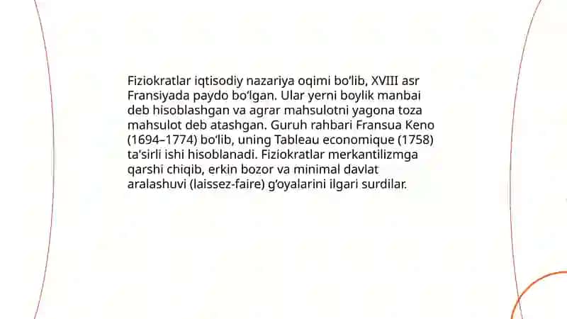 Fiziokratlar 3