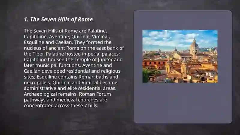 The Seven Hills of Rome 3