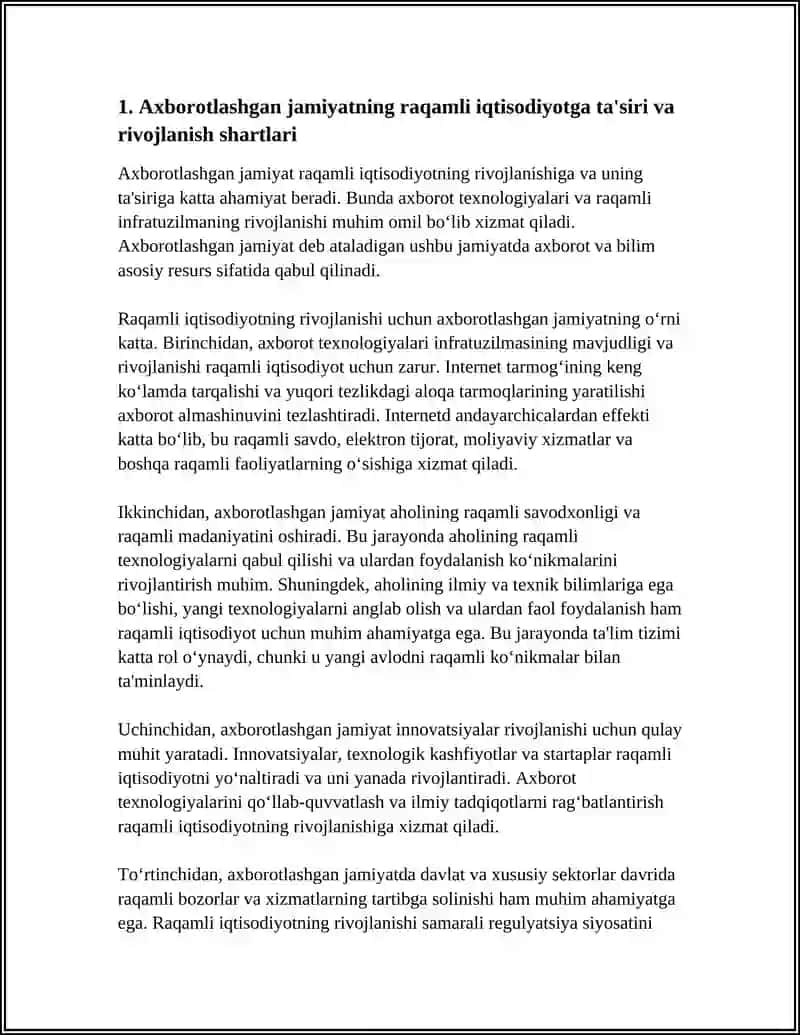 AXBOROTLASHGAN JAMIYAT RAQAMLI IQTISODIYOTNI HARAKATLANTIRUVCHI OMIL SIFATIDA 3