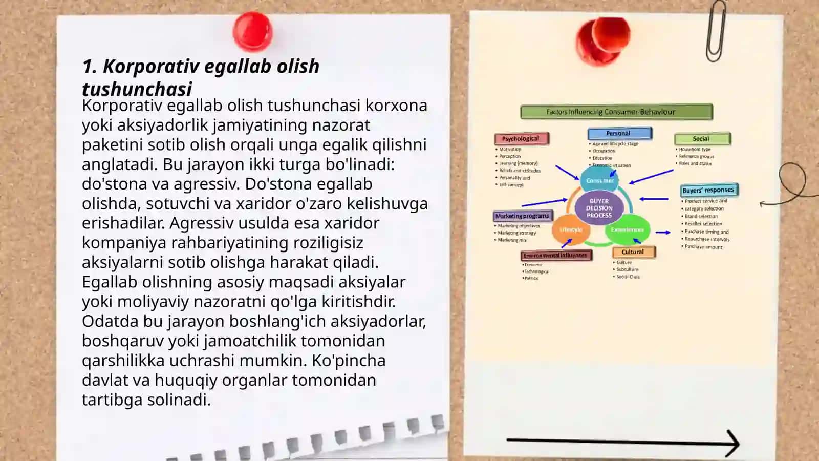 Korporativ egallab olishning xulq atvor nazariyasi 3