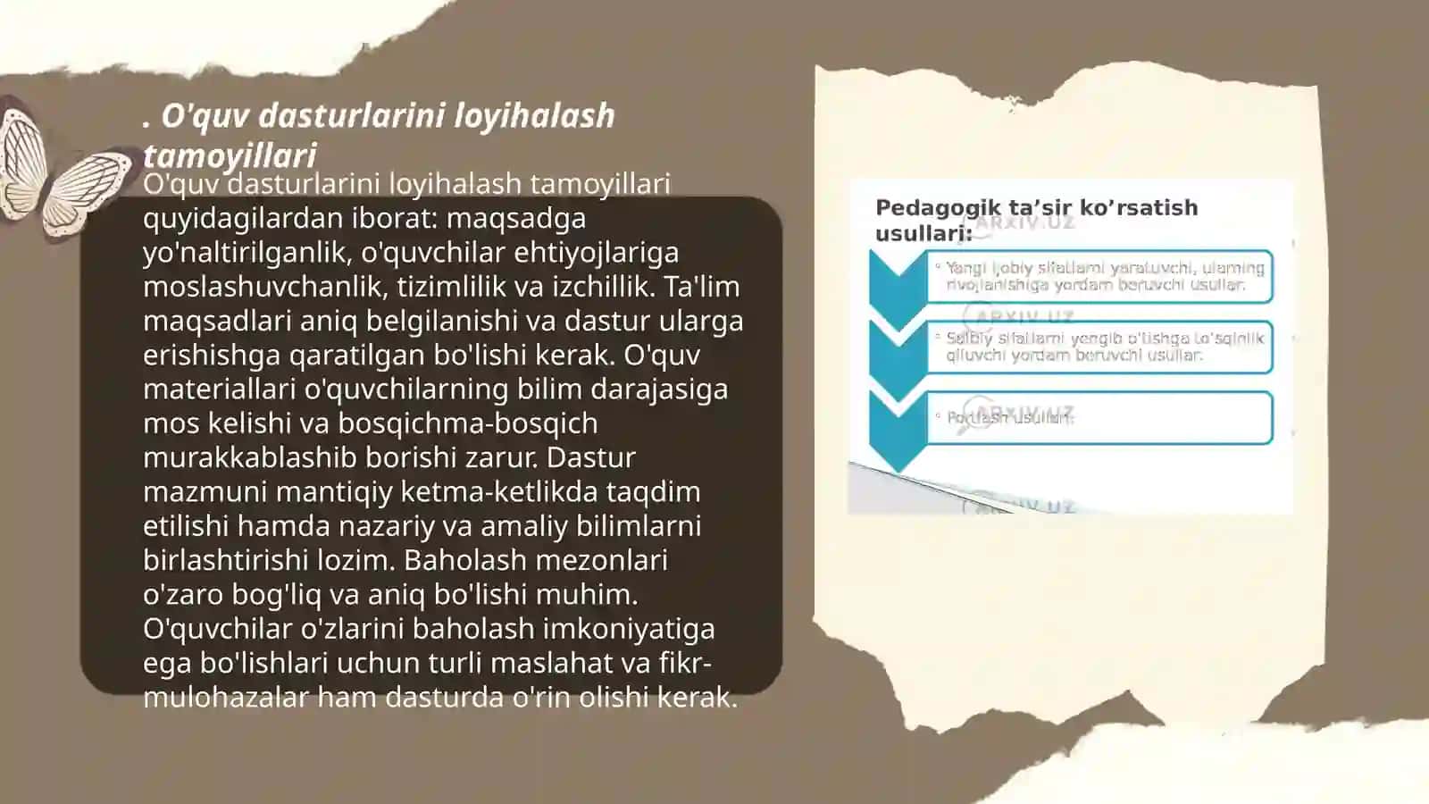 Pedagogik dasturiy vositalarini yaratishga qanday talablar qoʻyiladi 3